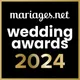 Gagnant Wedding Awards 2024 Mariages.net
